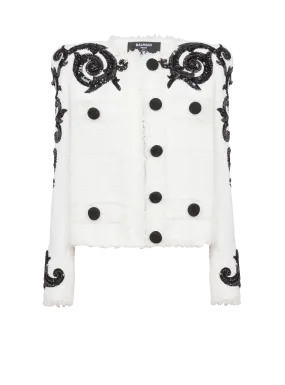 Veste en tweed Paisley